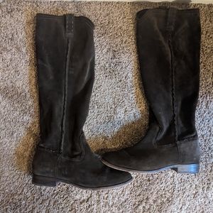 Frye Knee High Cara Suede Boots